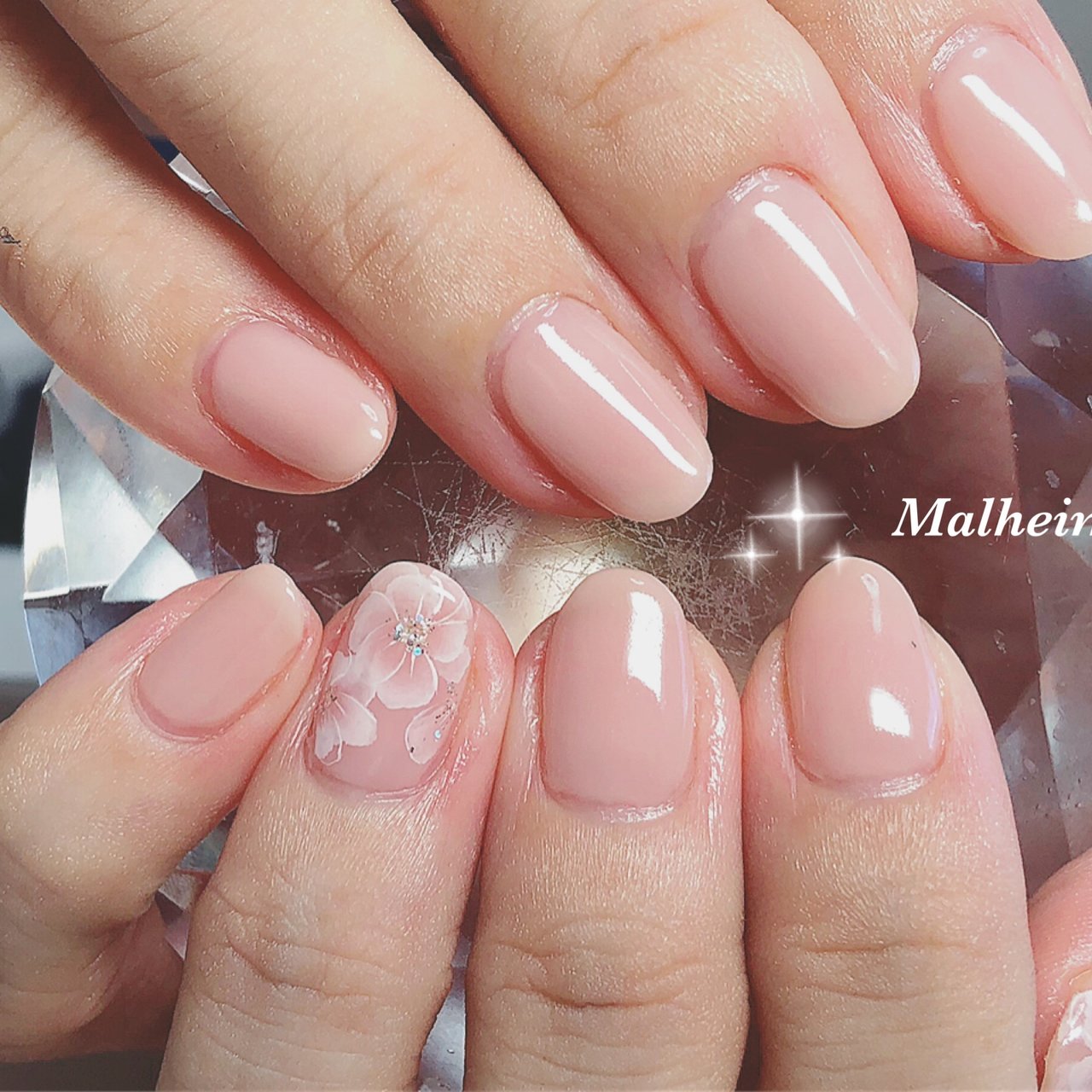 オールシーズン 旅行 オフィス ハンド シンプル Nails Malheim メルヘイム のネイルデザイン No ネイルブック