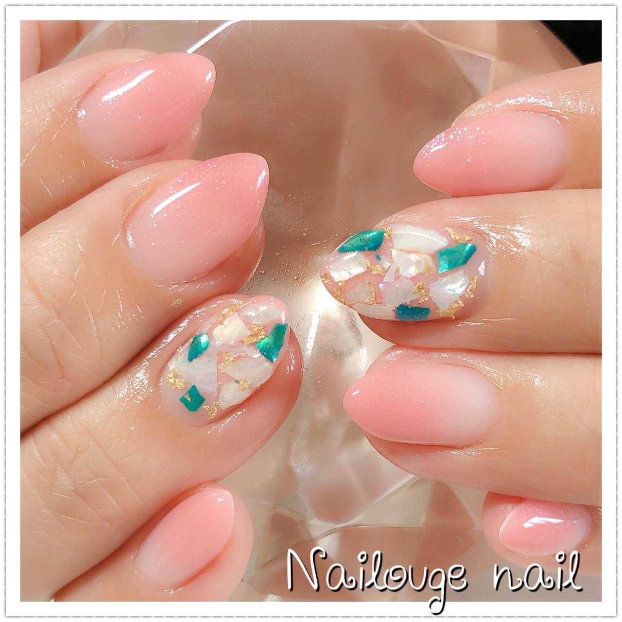 春 夏 デート 女子会 ハンド Nailsalon Nailougeのネイルデザイン No ネイルブック