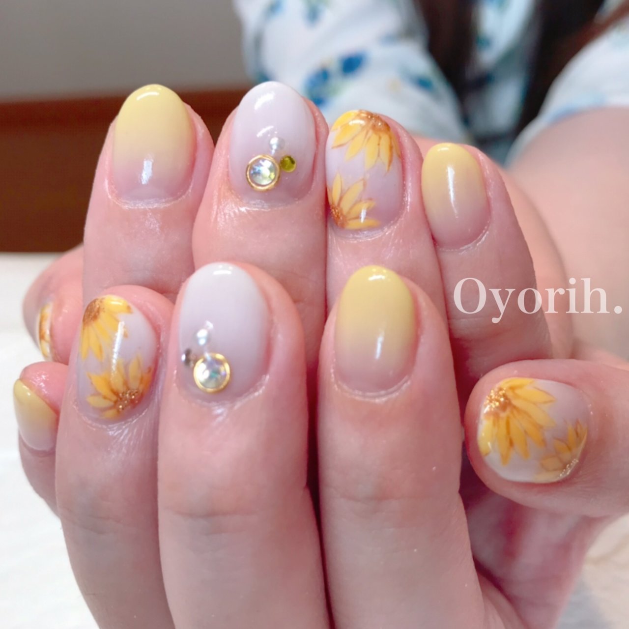 夏 旅行 ブライダル デート ハンド Oyorihnailのネイルデザイン No 4366672 ネイルブック