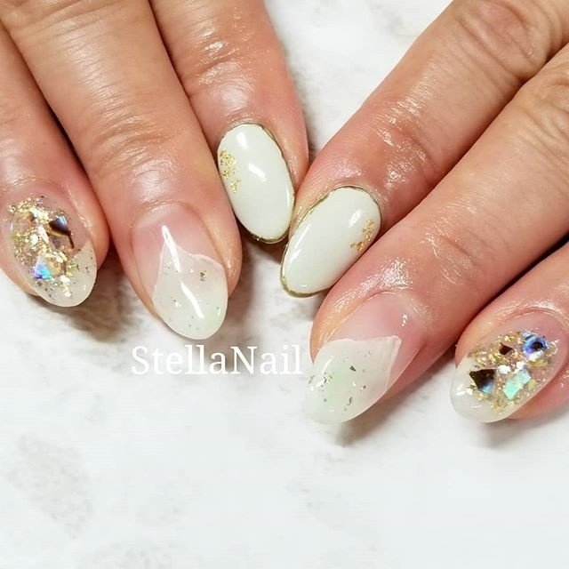 夏 卒業式 入学式 リゾート ハンド Stella Nailのネイルデザイン No ネイルブック