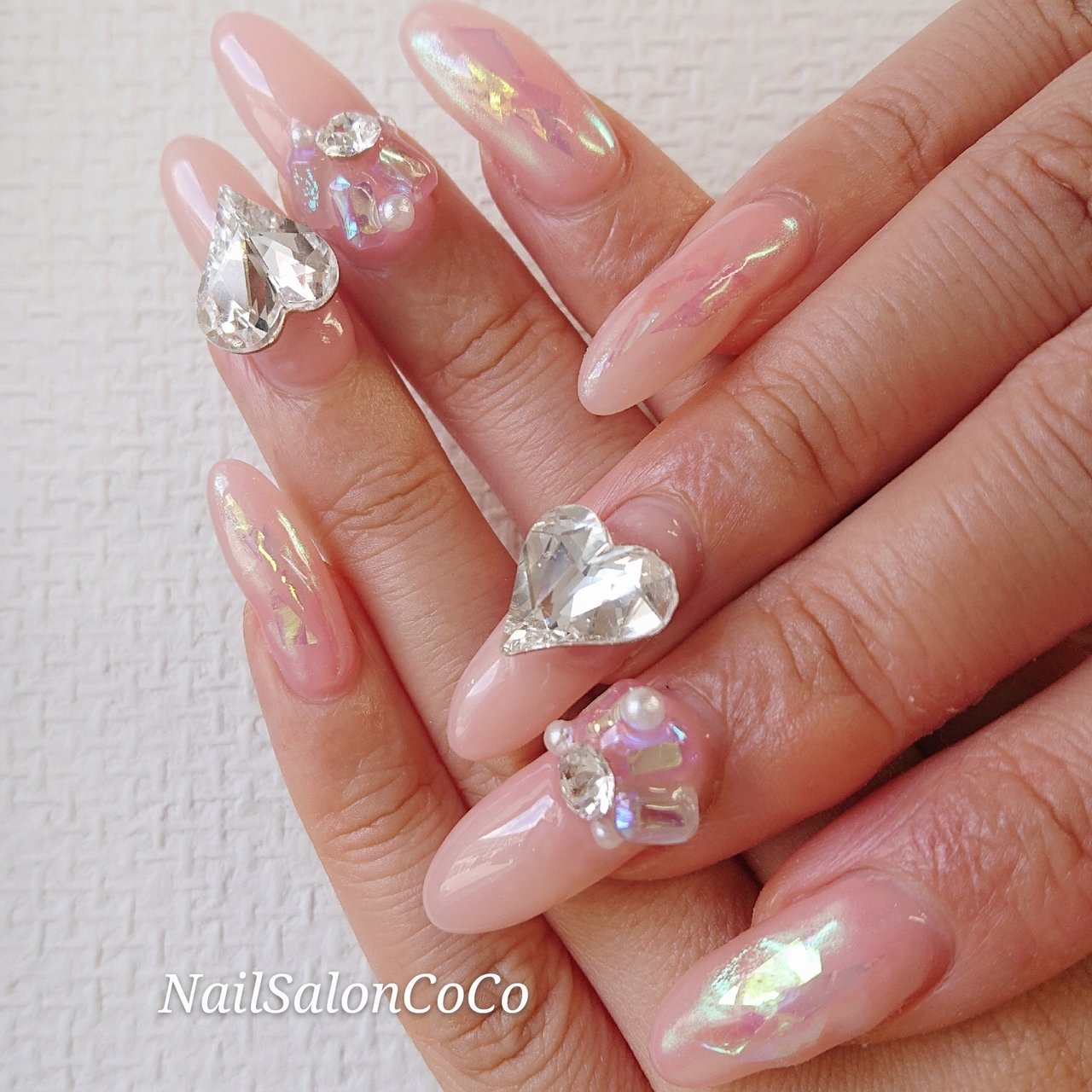 夏 ブライダル パーティー ハンド ワンカラー Nailsaloncocoのネイルデザイン No ネイルブック