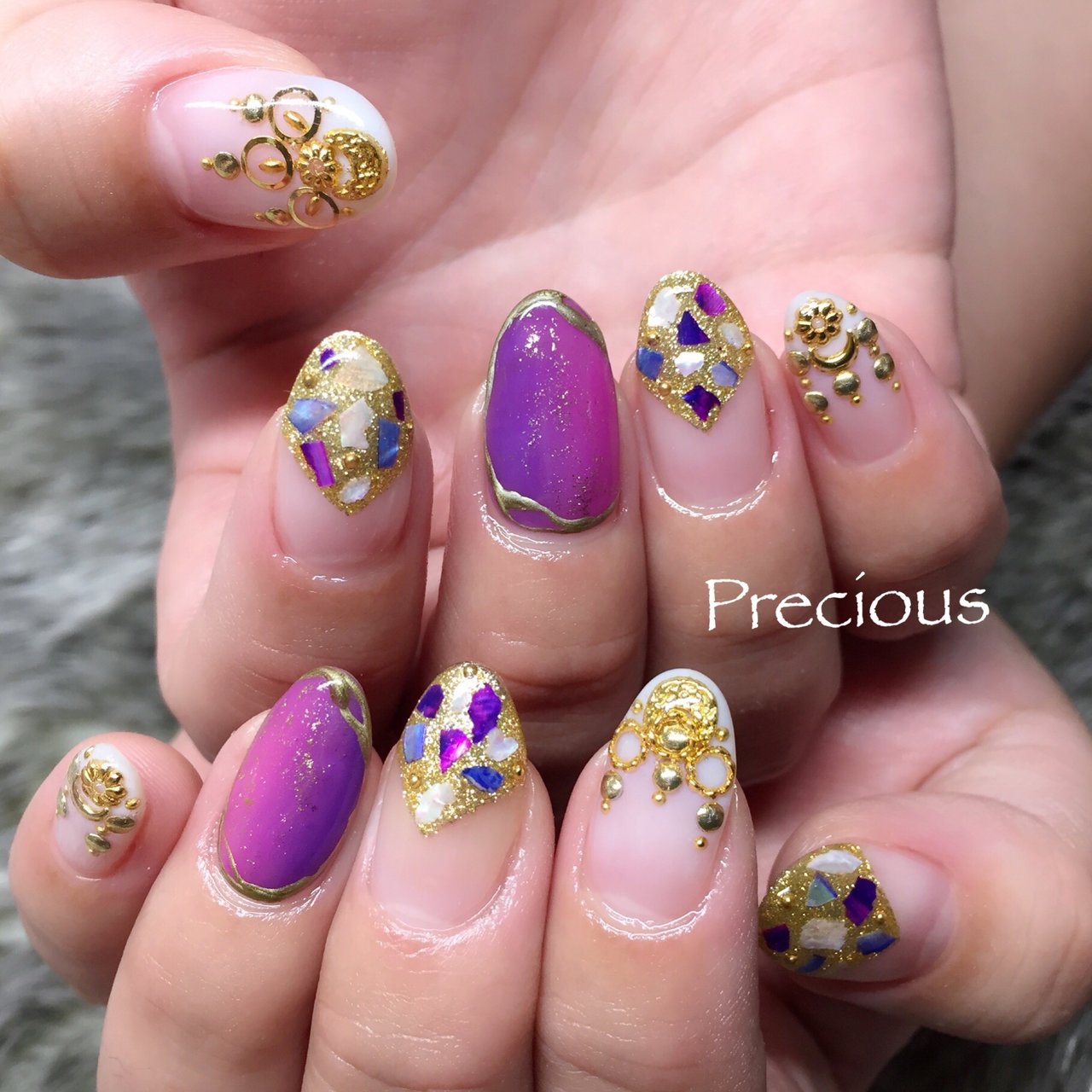 エキゾチックで魅力的なアラビアンネイル Nail Eyelash Alpha ネイルアンドアイラッシュアルファドット