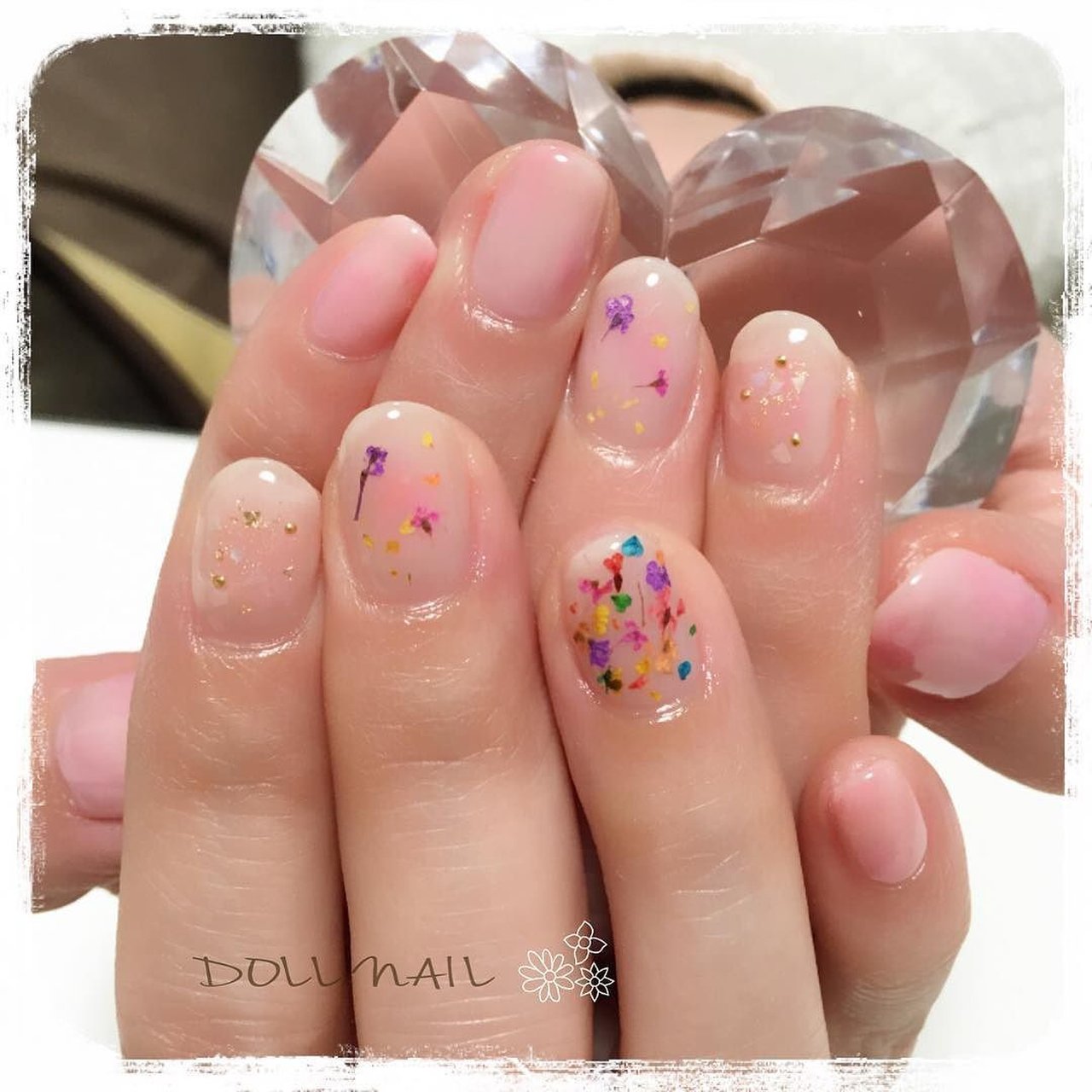 春 オフィス デート 女子会 ハンド 五十嵐ゆかりのネイルデザイン No 643 ネイルブック