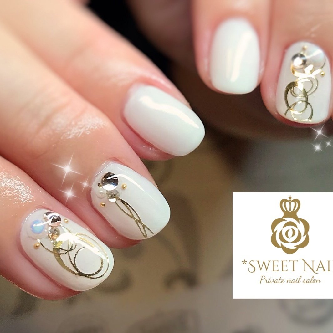 夏 オールシーズン オフィス パーティー ハンド 大阪府八尾市ネイルサロン Sweet Nail のネイルデザイン No ネイル ブック