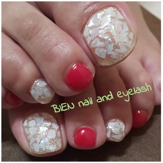 夏 秋 ハンド べっ甲 ミディアム Bien Nail And Eyelashのネイルデザイン No ネイルブック