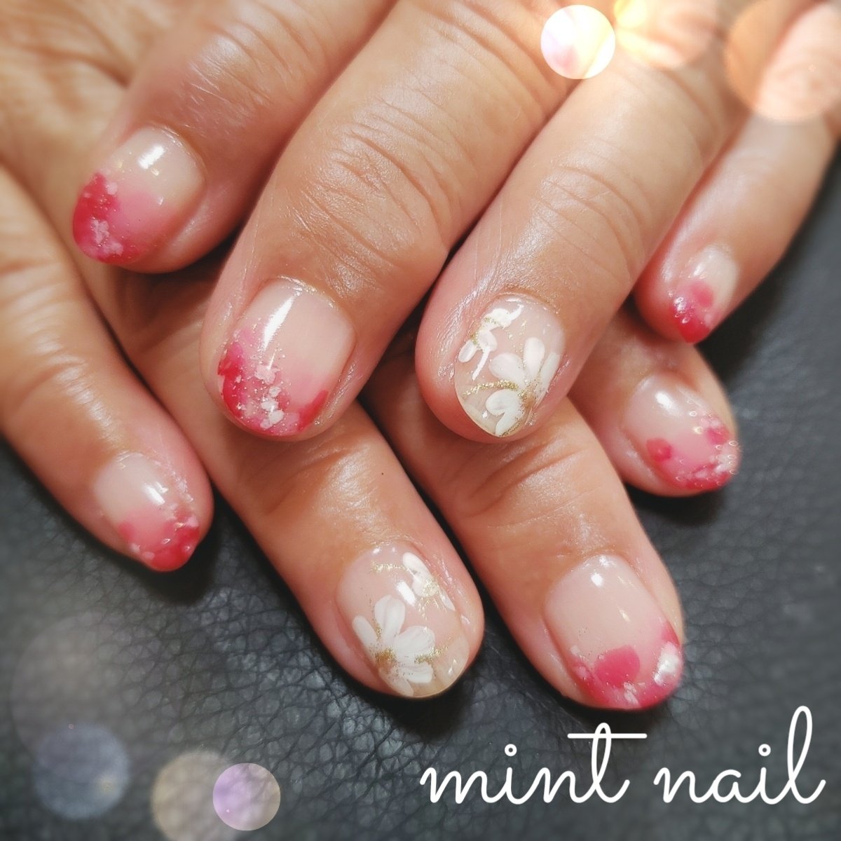 春 夏 パーティー 女子会 ハンド Mint Fleur ミントフルールのネイル