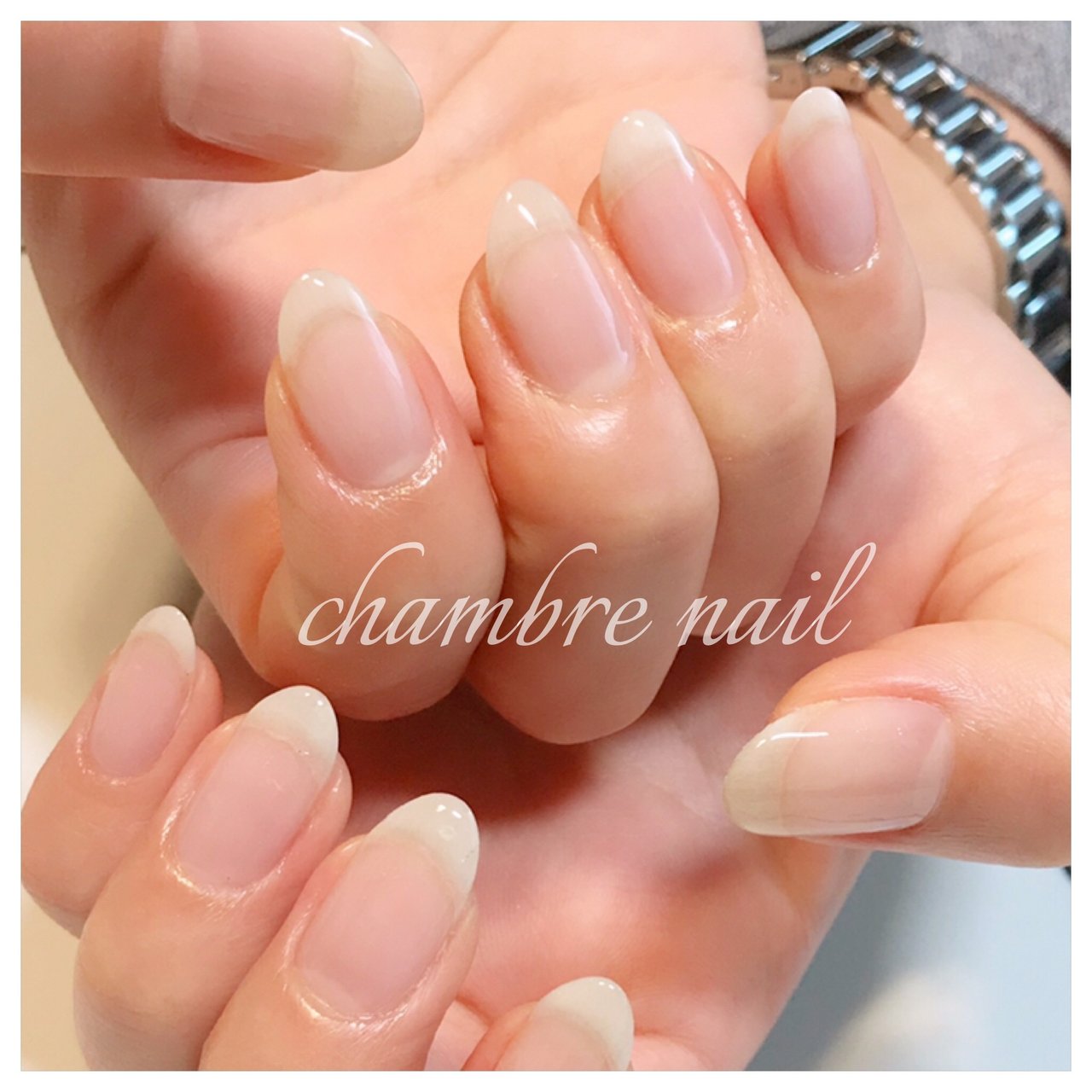 オールシーズン オフィス ブライダル デート ハンド Chambre Nailのネイルデザイン No ネイルブック