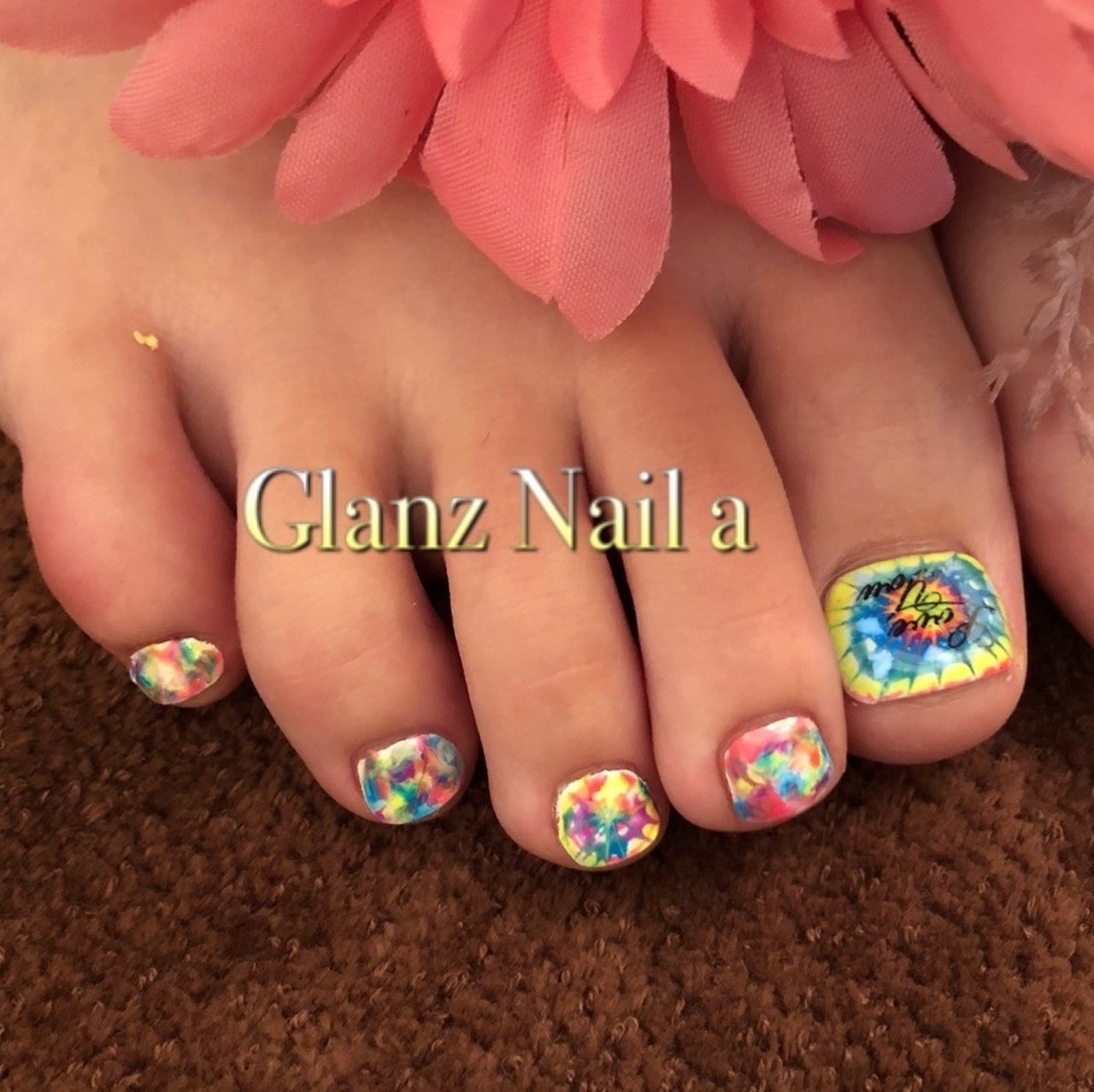 夏 旅行 海 リゾート フット Glanz Nail A グランツネイルエー のネイルデザイン No ネイルブック