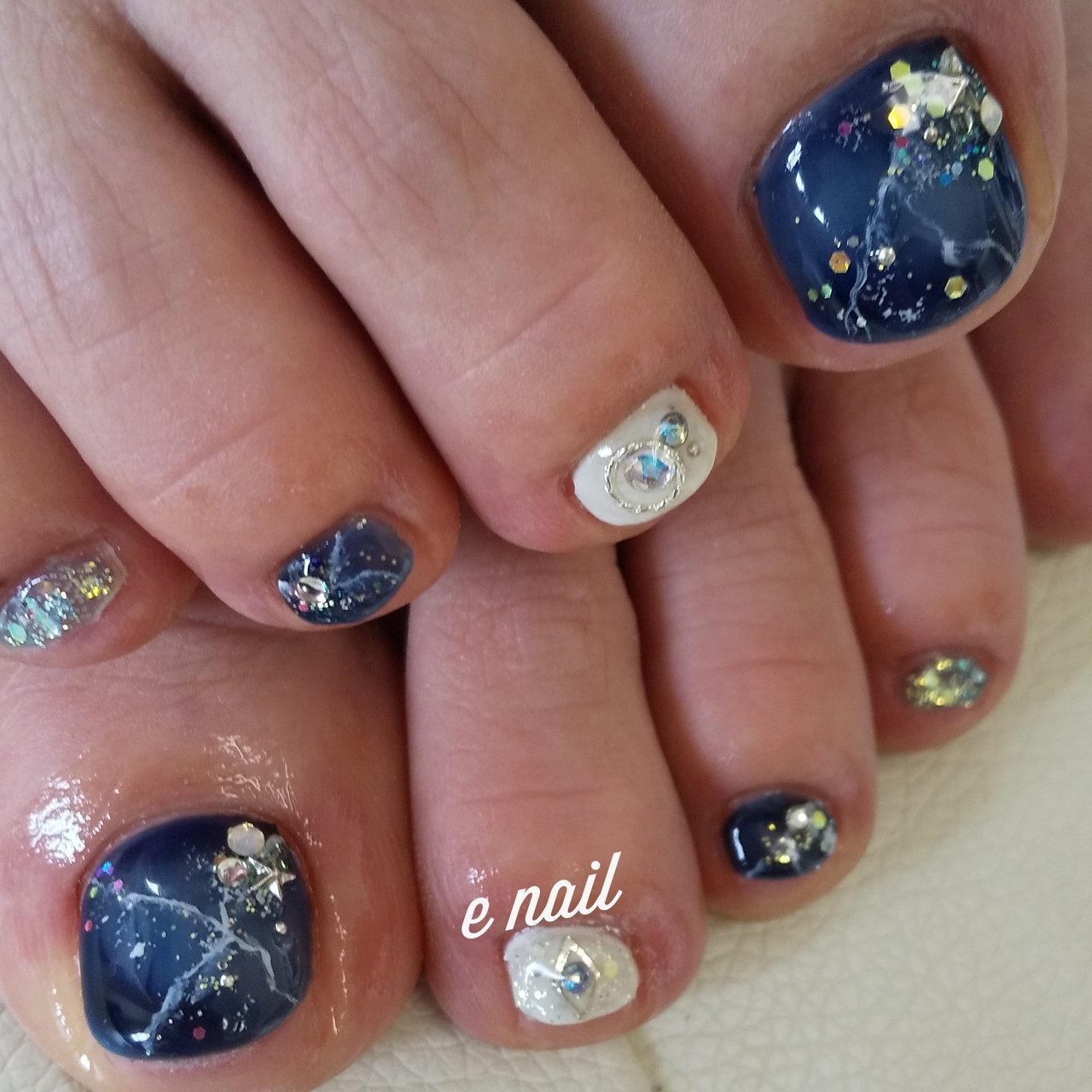 夏 七夕 デート 女子会 ラメ Michiruonukiのネイルデザイン No 431 ネイルブック