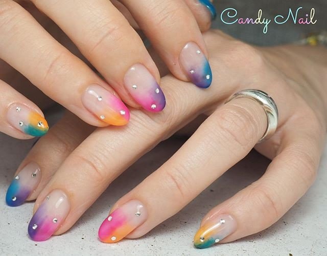 夏 スポーツ パーティー デート ハンド Candy Nailのネイルデザイン No 436 ネイルブック