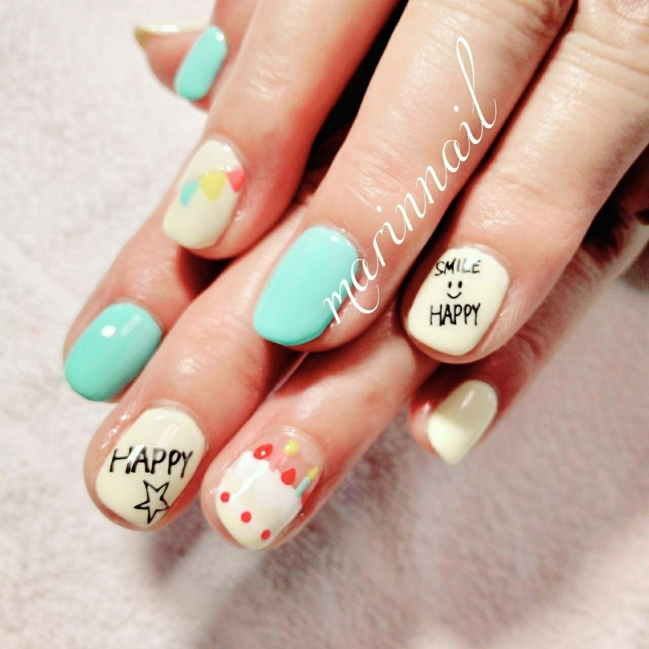 夏 オールシーズン パーティー 女子会 ハンド Marinnailのネイルデザイン No ネイルブック