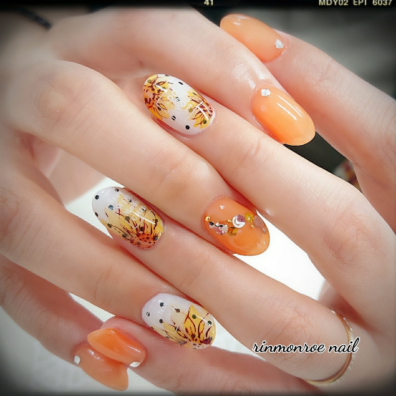 春 夏 旅行 デート ハンド Rinmonroe Nailのネイルデザイン No ネイルブック