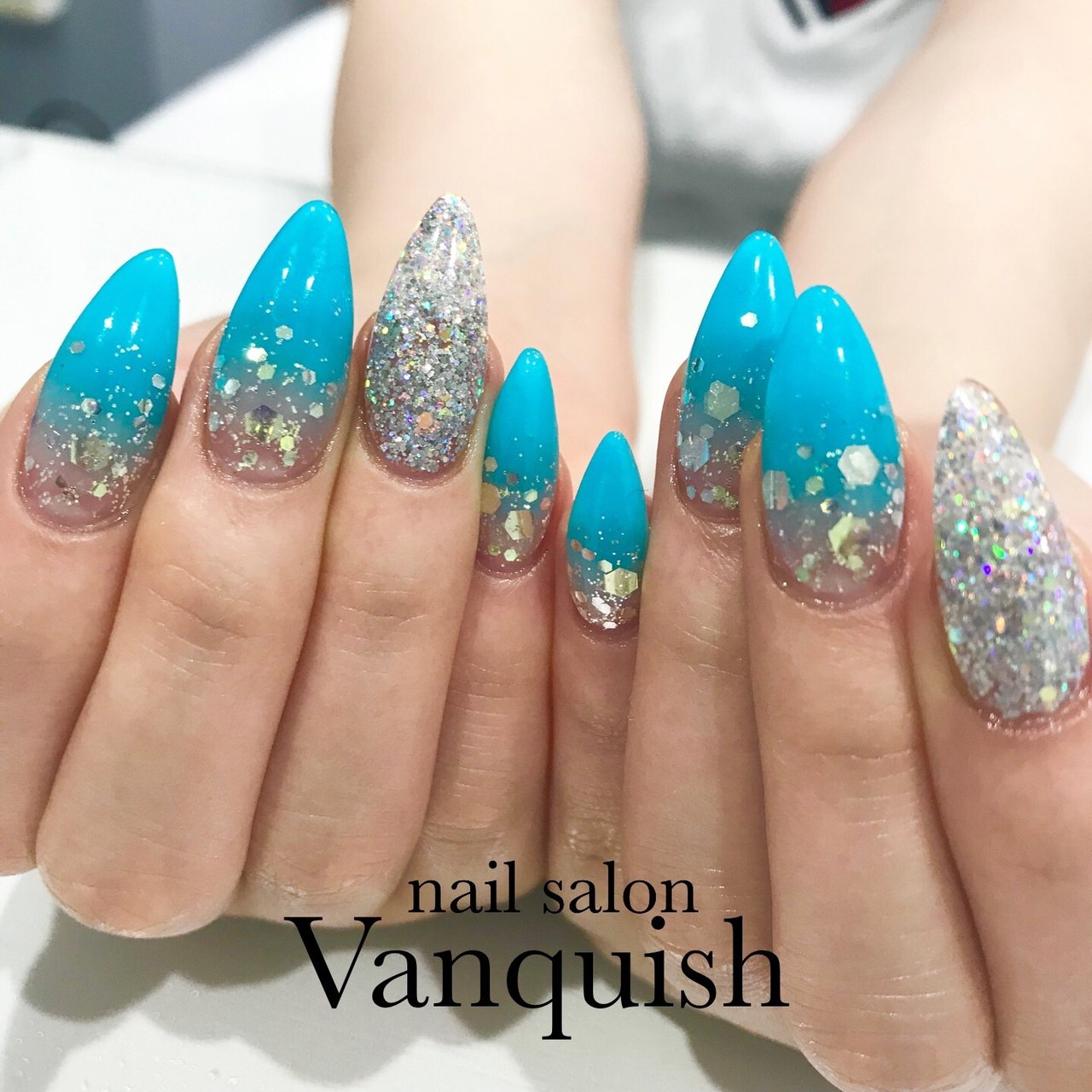 夏 旅行 海 リゾート ハンド Nail Salon Vanquishのネイルデザイン No ネイルブック