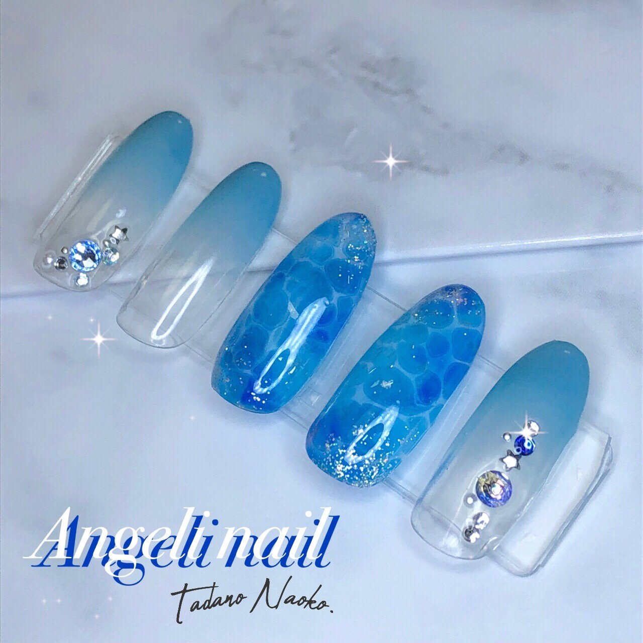 夏 海 リゾート 浴衣 ハンド 北広島市ネイルサロン Angeli Nailのネイルデザイン No ネイルブック