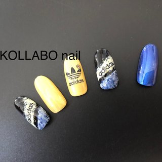 人気順 シュガー アディダスネイルのネイルデザイン ネイルブック