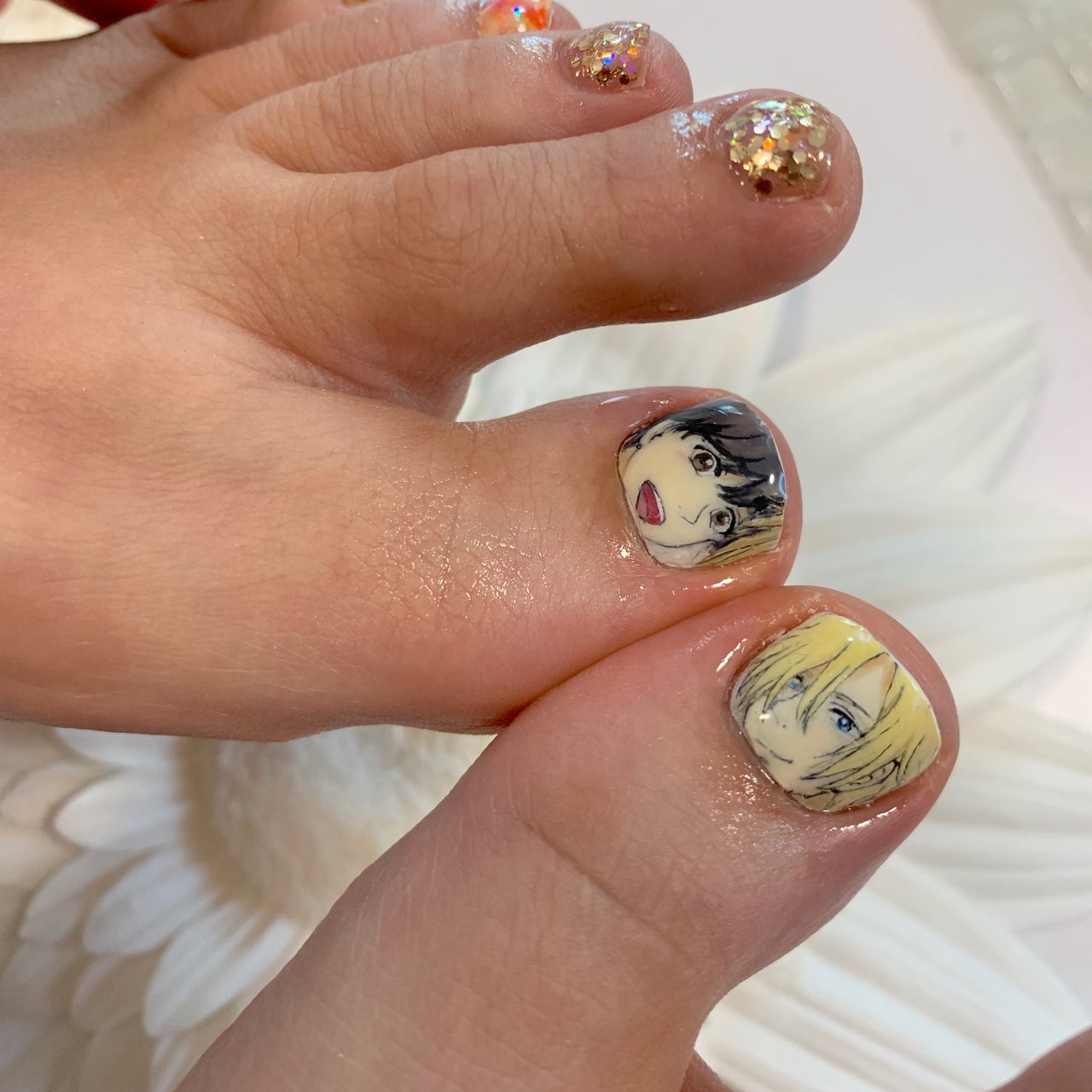 夏 オールシーズン ライブ オフィス フット Eriのネイルデザイン No ネイルブック