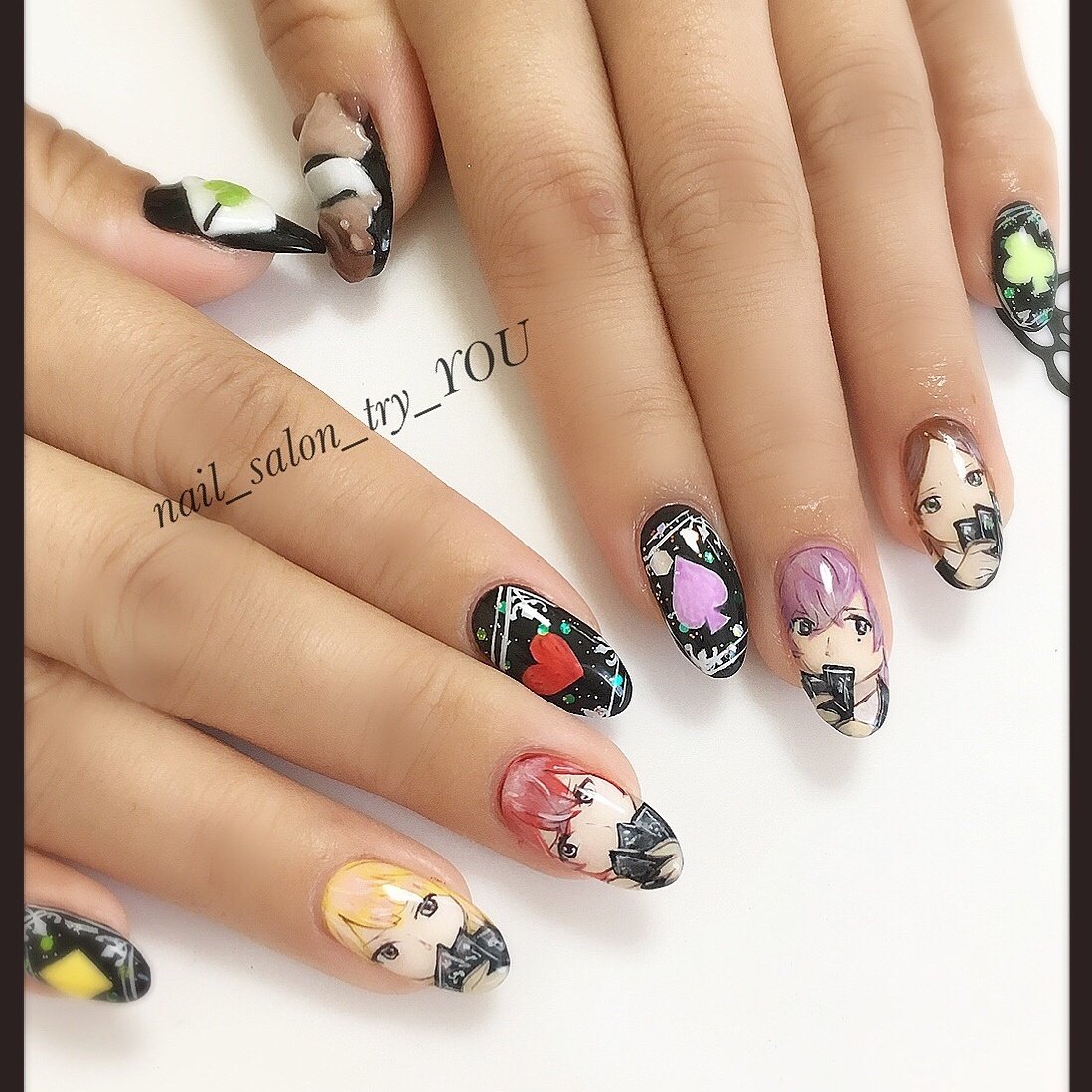 痛ネイル キャラクター Nail Salon Try Youのネイルデザイン No ネイルブック