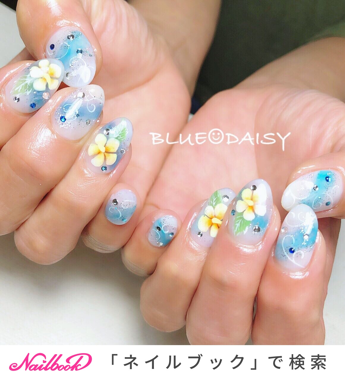 ジェル♡春夏フラワーネイル♡*ﾟ 1280_lc