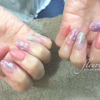 セロハンネイルのネイルデザイン ネイルブック