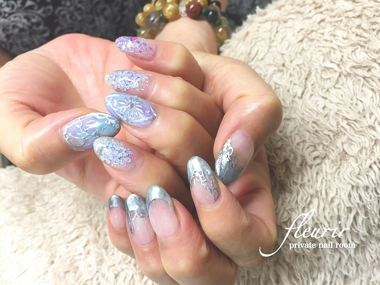 夏 旅行 梅雨 海 ハンド Nailsakiのネイルデザイン No ネイルブック