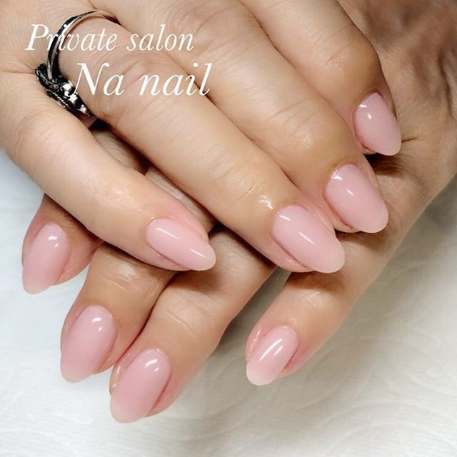 オールシーズン オフィス ハンド シンプル ワンカラー Na Nailのネイルデザイン No ネイルブック