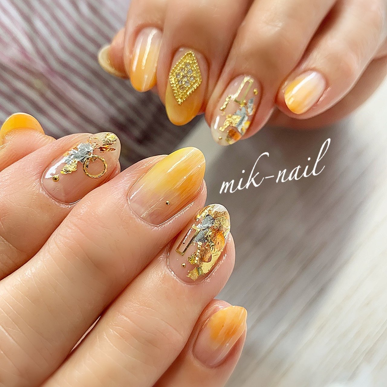夏 旅行 海 リゾート ハンド Mik Nail石堂美貴のネイルデザイン No ネイルブック
