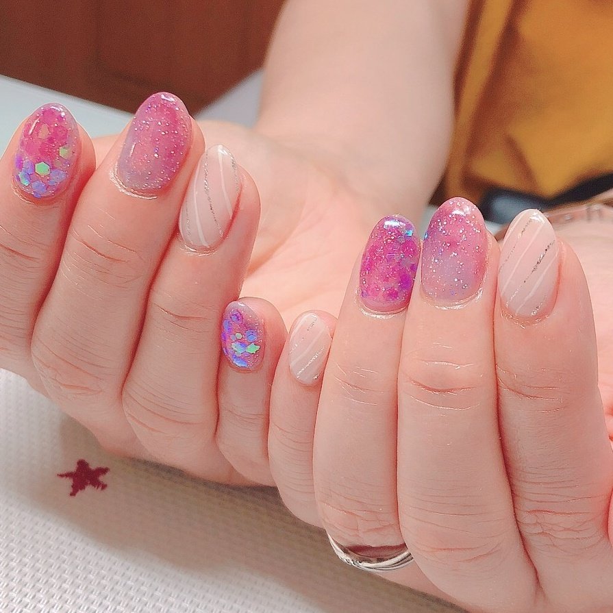 夏 オールシーズン 七夕 海 ハンド Crystal R Nail Salon のネイルデザイン No ネイルブック