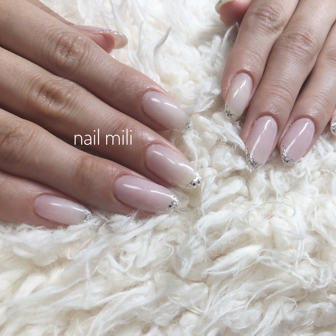 春 夏 オフィス ハンド シンプル Nail Miliのネイルデザイン No ネイルブック