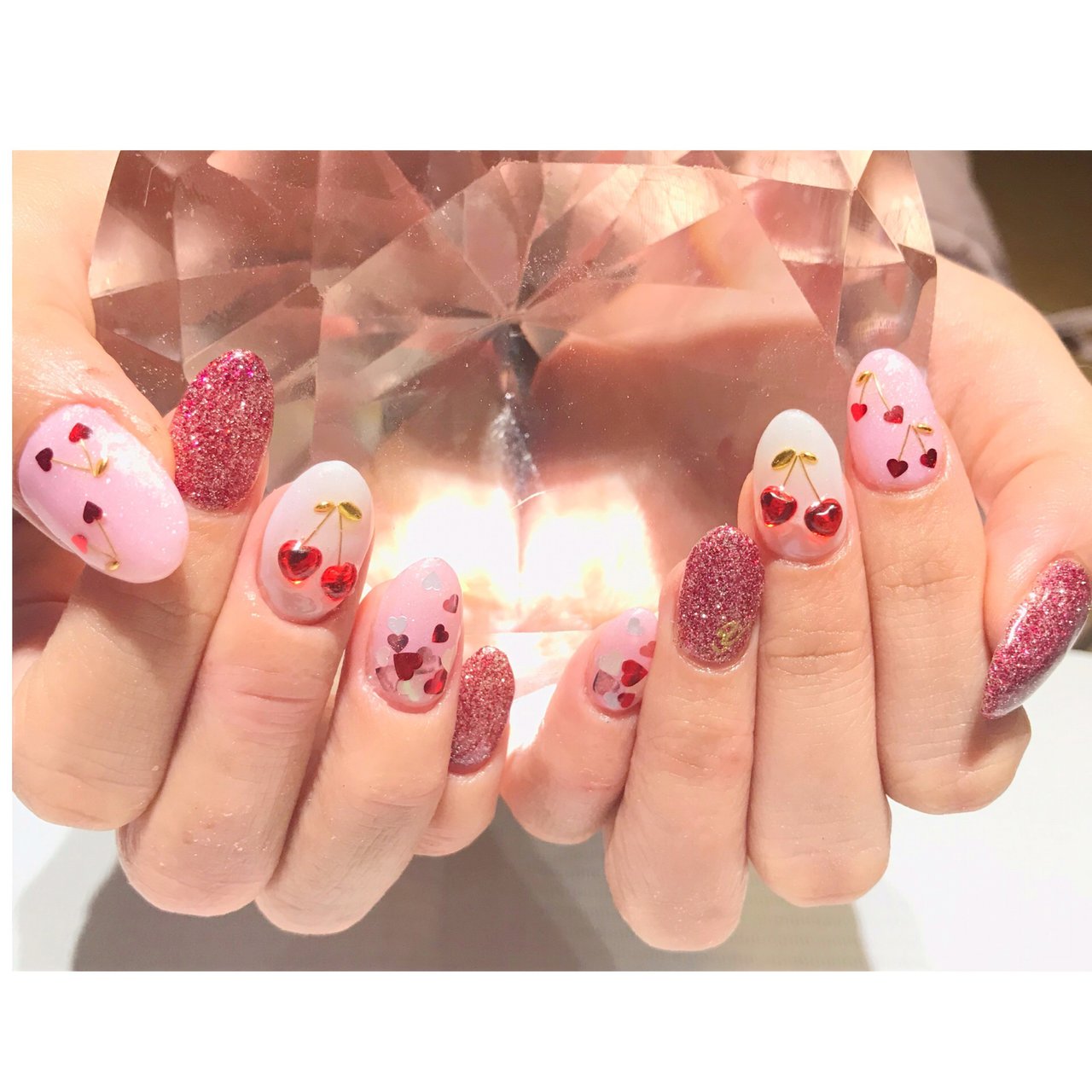 春/夏/オールシーズン/ハンド/ラメ - YUN 💅のネイルデザイン[No