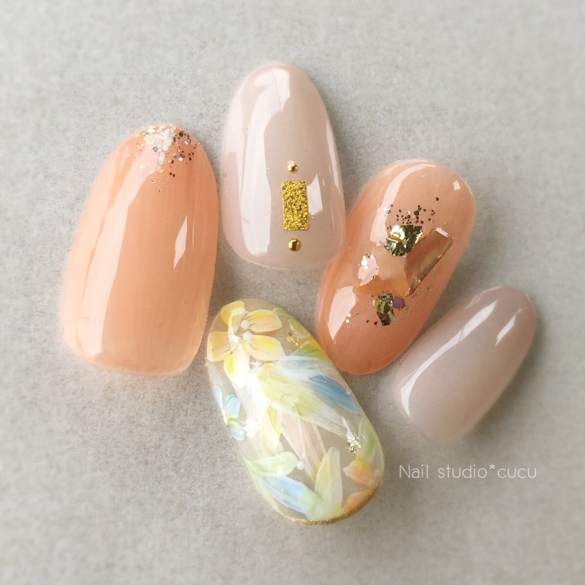 ハンド ジェル ネイルチップ Nail Studio Cucuのネイルデザイン No ネイルブック
