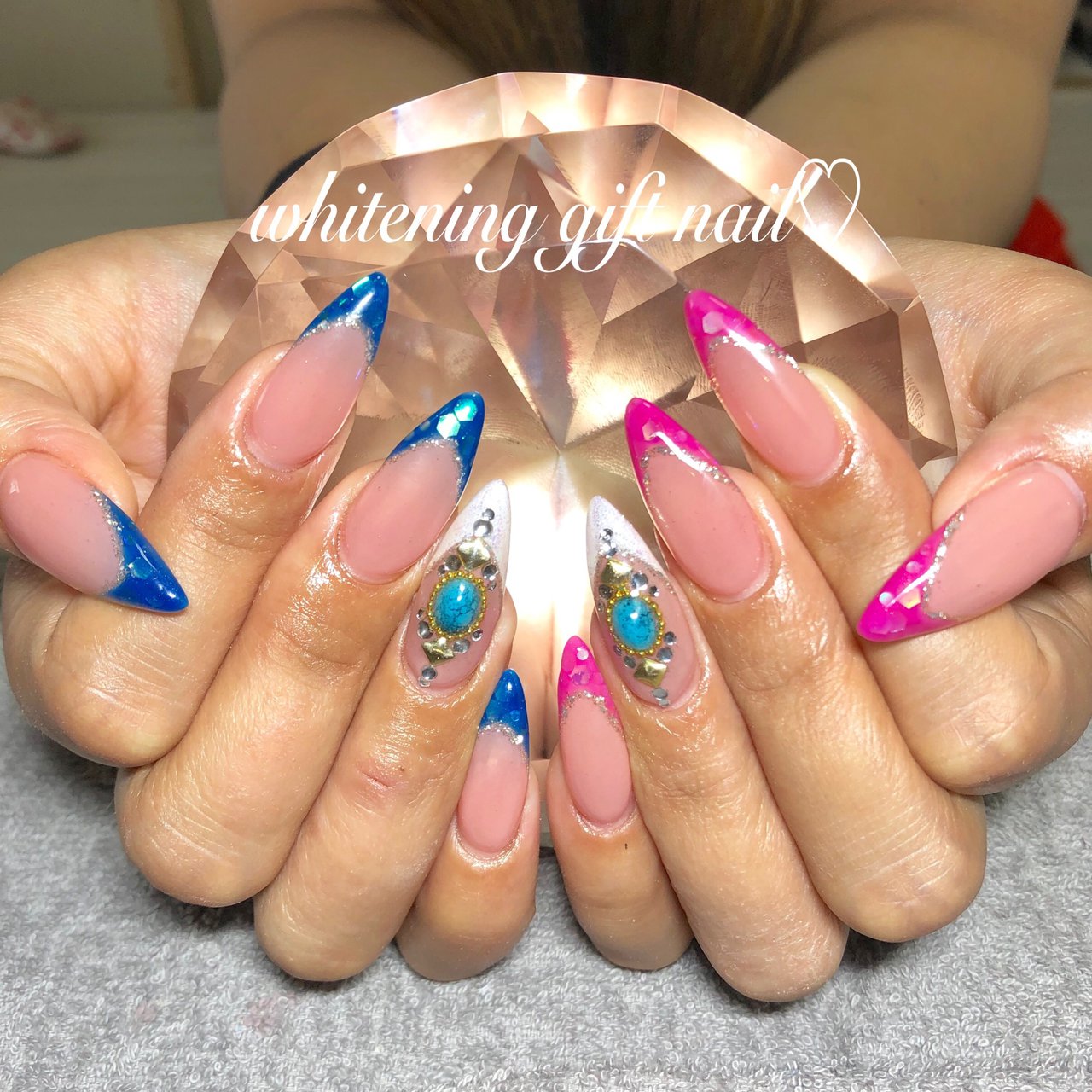 夏 海 リゾート パーティー ハンド Nailsalon R ネイルサロンアール のネイルデザイン No ネイルブック