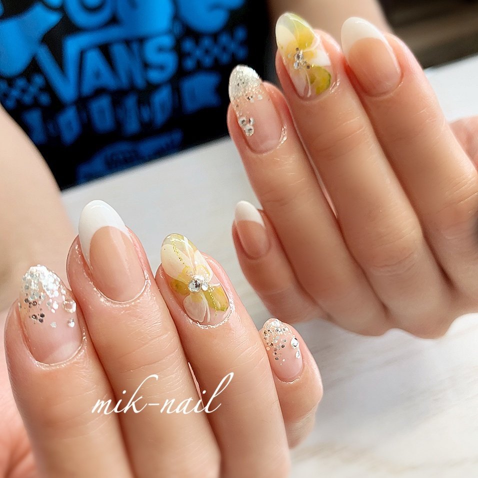 オールシーズン リゾート ブライダル パーティー ハンド Mik Nail石堂美貴のネイルデザイン No ネイルブック