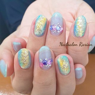 . ＊
＊
定額からカラー変えで🤗
天の川🌌っぽく✨
.
いつもありがとうございます🥰
.
.
#名東区ネイルサロン#名古屋 #名東区 #Rarian #ラリアン #ネイルサロン #ワンカラー #ニュアンスネイル #上品ネイル #フィルイン #ネイルデザイン #ジェルネイル #夏ネイル#ネイルアート #浴衣ネイル #nail #nails #naildesign #nailswag #nailart #七夕#おしゃれさんと繋がりたい #ファッション #ネイル #シンプルネイル #ネイルサロン #大人可愛い #夏 #オールシーズン #七夕 #浴衣 #ハンド #グラデーション #ラメ #ワンカラー #ホイル #ミディアム #イエロー #水色 #シルバー #ジェルネイル #お客様 #Rarian #ネイルブック