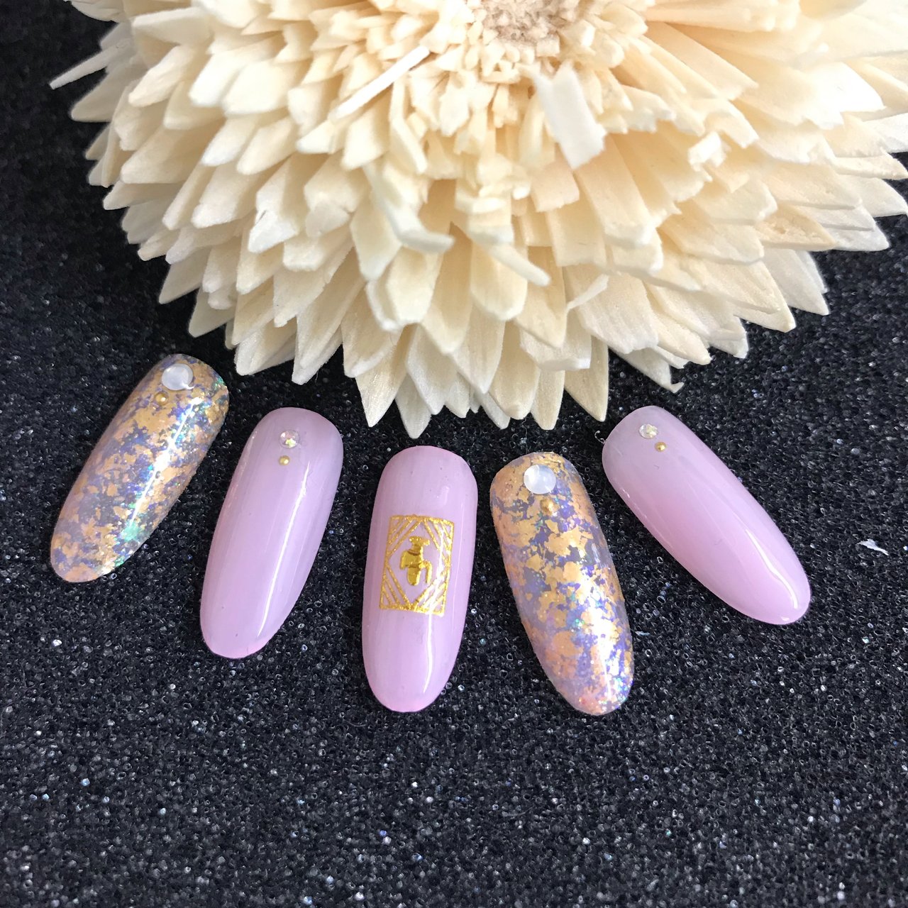 オールシーズン ハンド ピンク ジェル ネイルチップ Nail Salon Tiaraのネイルデザイン No ネイルブック