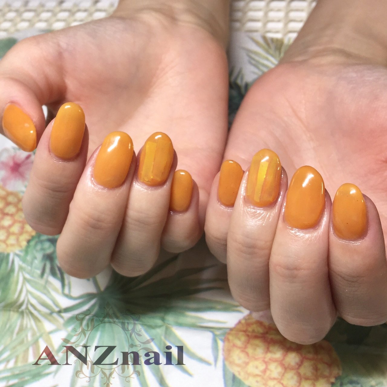 夏 秋 浴衣 ハンド シンプル Anznail 旭川市ネイルサロン ネイリストあんず のネイルデザイン No ネイルブック