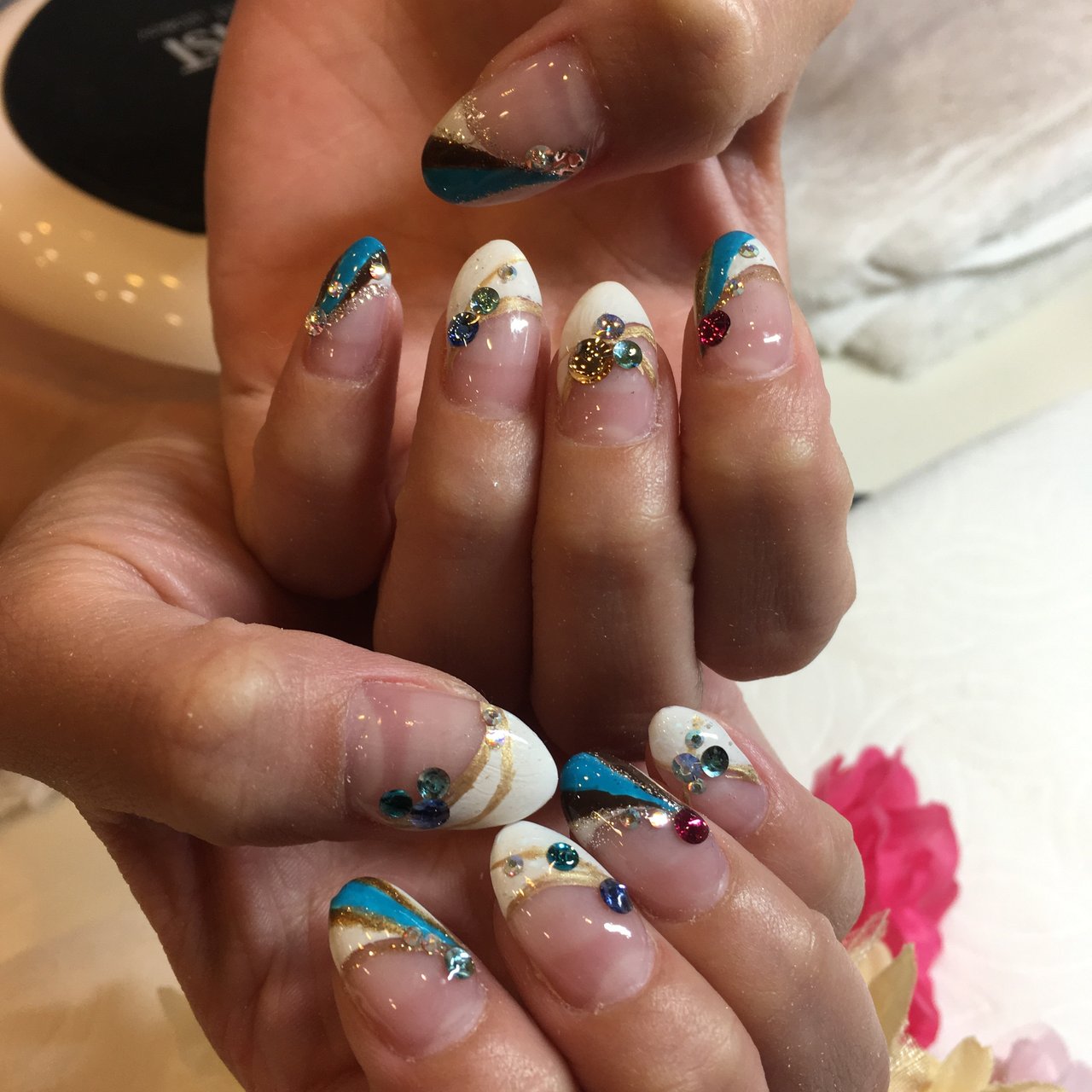 夏 秋 デート 女子会 ハンド 上原幸子のネイルデザイン No ネイルブック