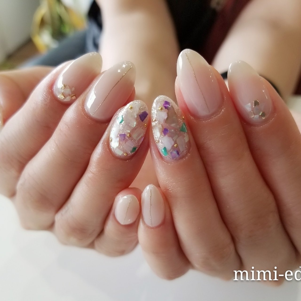 夏 梅雨 デート 女子会 ハンド Nail Mimiedenのネイルデザイン No ネイルブック