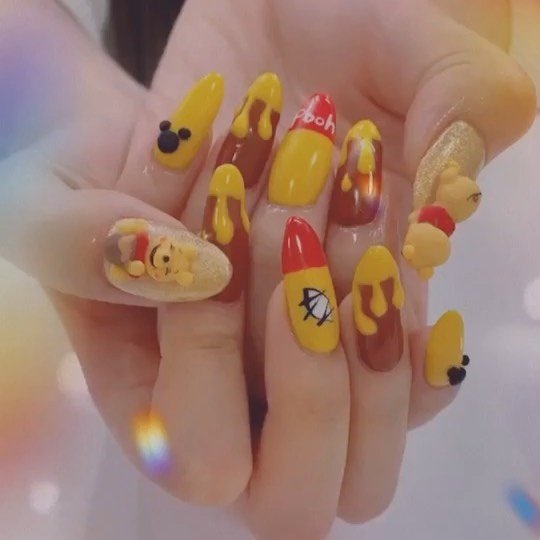 夏 デート 女子会 ハンド キャラクター Nailsgogo Shibuya Nailsalonのネイルデザイン No ネイル ブック