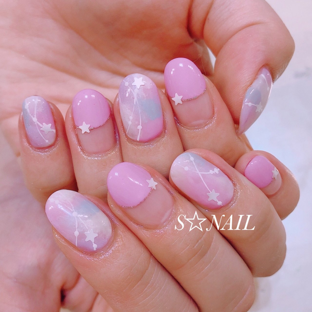 夏 七夕 デート 女子会 ハンド 大阪府和泉市 S Nailのネイルデザイン No ネイルブック