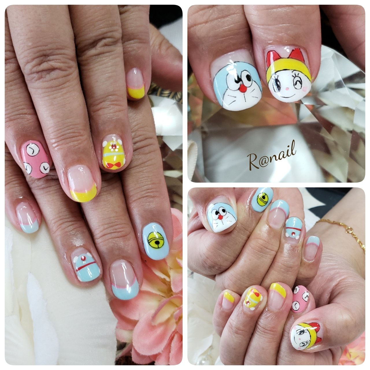 オールシーズン パーティー 女子会 ハンド キャラクター Rie のネイルデザイン No ネイルブック