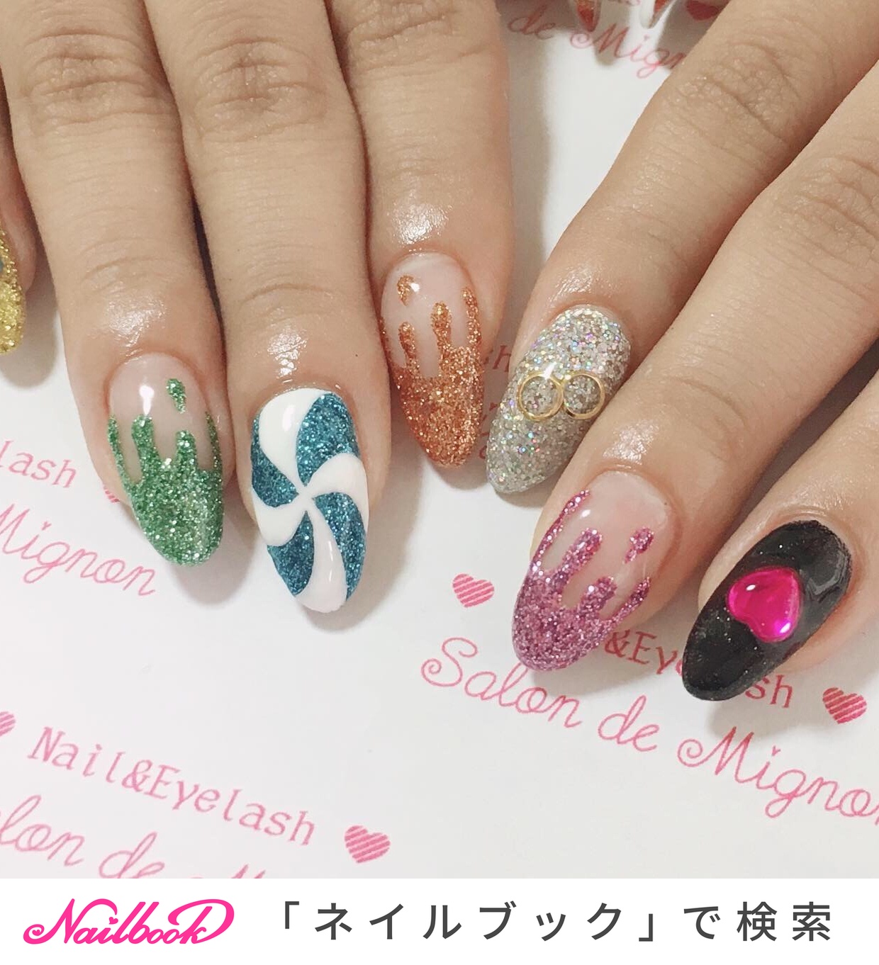 人気順 関ジャニネイルのネイルデザイン ネイルブック