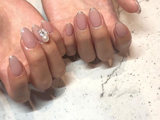 オールシーズン オフィス ブライダル 女子会 ハンド Midori Yamazakiのネイルデザイン No ネイルブック