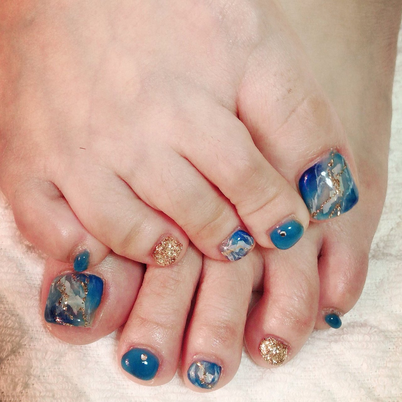 フット】ブルーシェル フットネイルチップ 【公式通販】