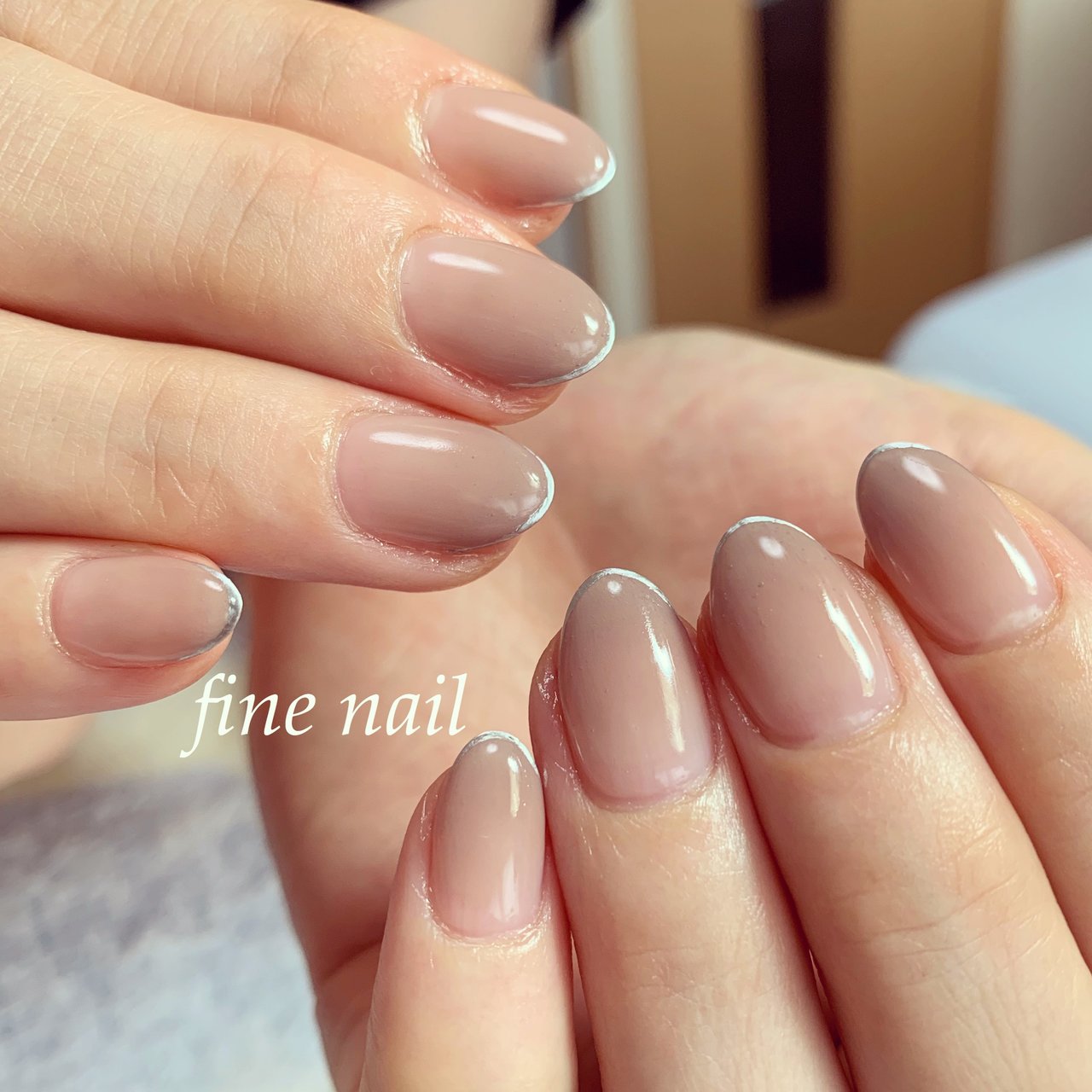 オールシーズン オフィス デート 女子会 ハンド Fine Nail ファインネイル のネイルデザイン No ネイルブック