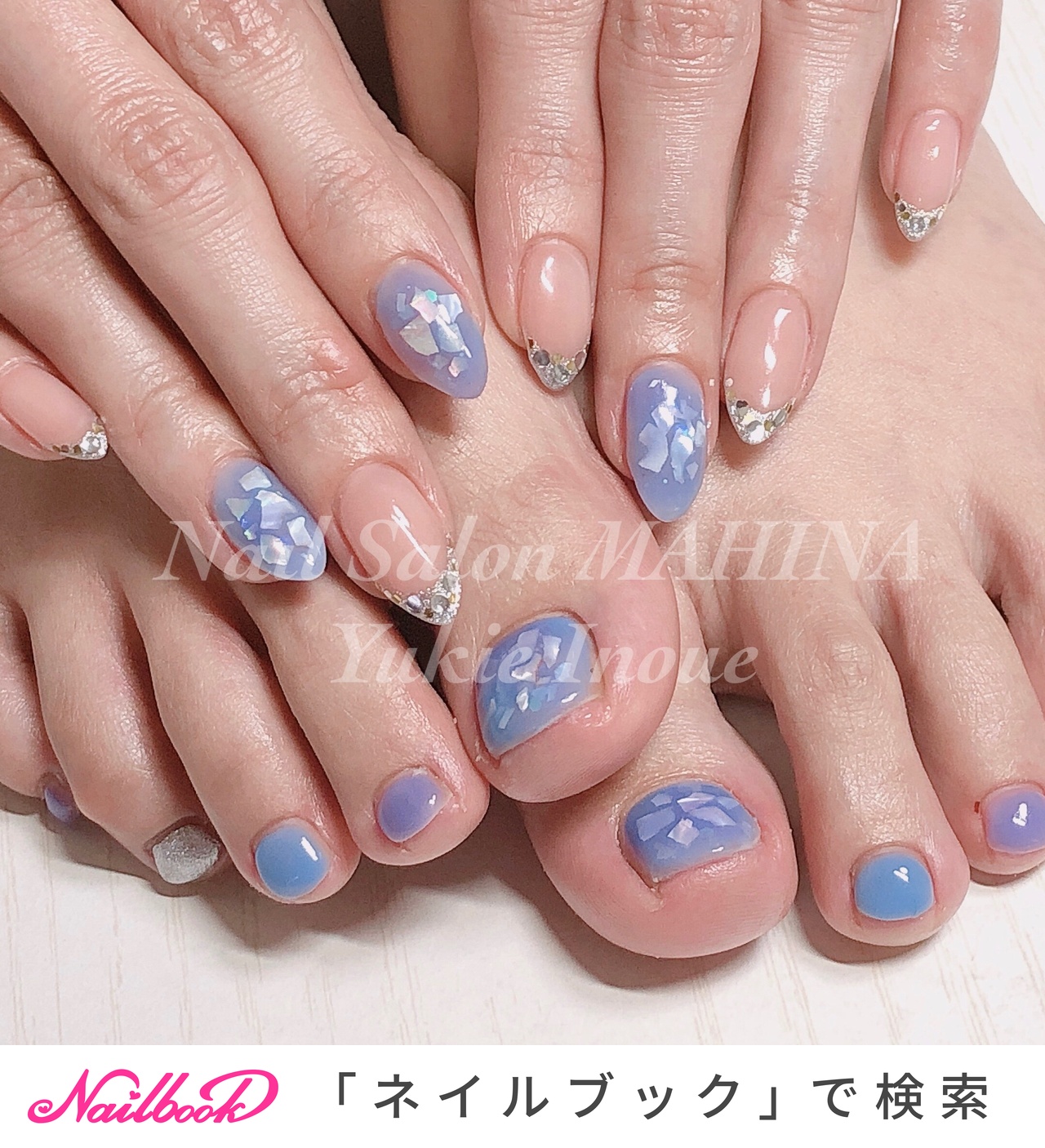 夏/海/リゾート/デート/ハンド - MAHINA Nail&Lomilomiのネイルデザイン[No.4430031]｜ネイルブック