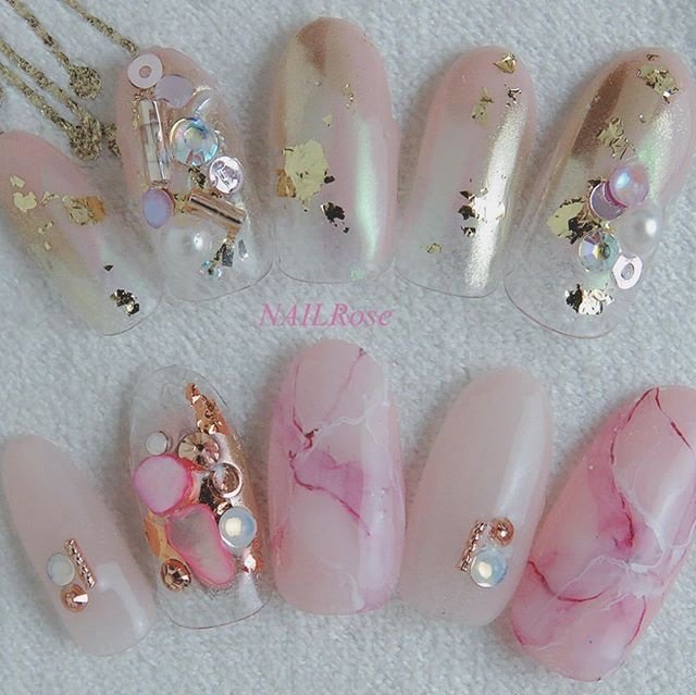 夏 オールシーズン 海 リゾート ハンド Nailrose恵比寿のネイルデザイン No ネイルブック