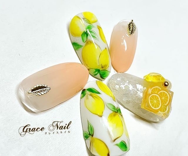 夏 旅行 海 リゾート ハンド Gracenail Meのネイルデザイン No ネイルブック
