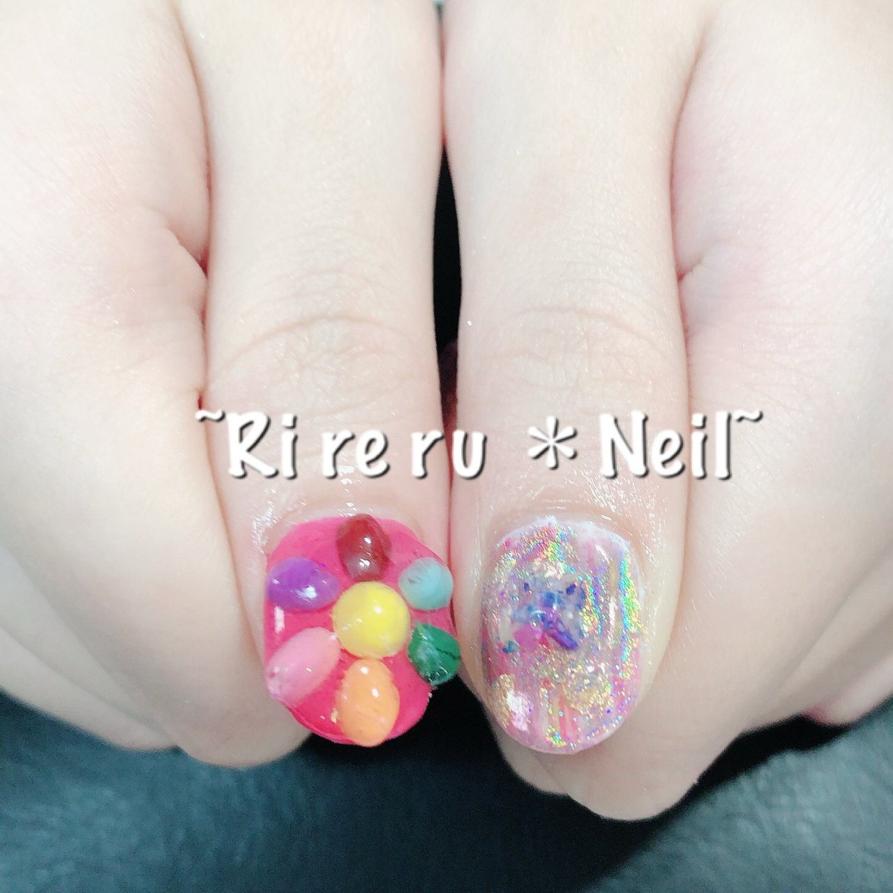 オールシーズン ハンド ワンカラー ニュアンス ユニコーン Ri Re Ru Nail リレル ネイルのネイル デザイン No ネイルブック