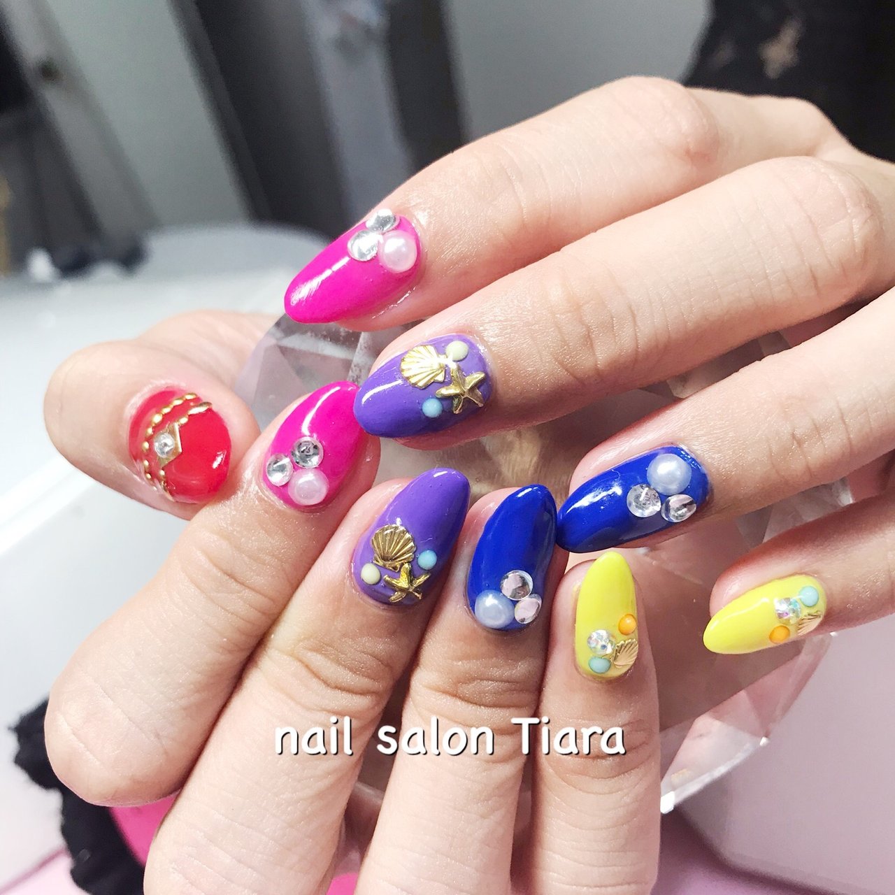 ハンド ワンカラー ジェルネイル お客様 Nail Salon Tiaraのネイルデザイン No ネイルブック