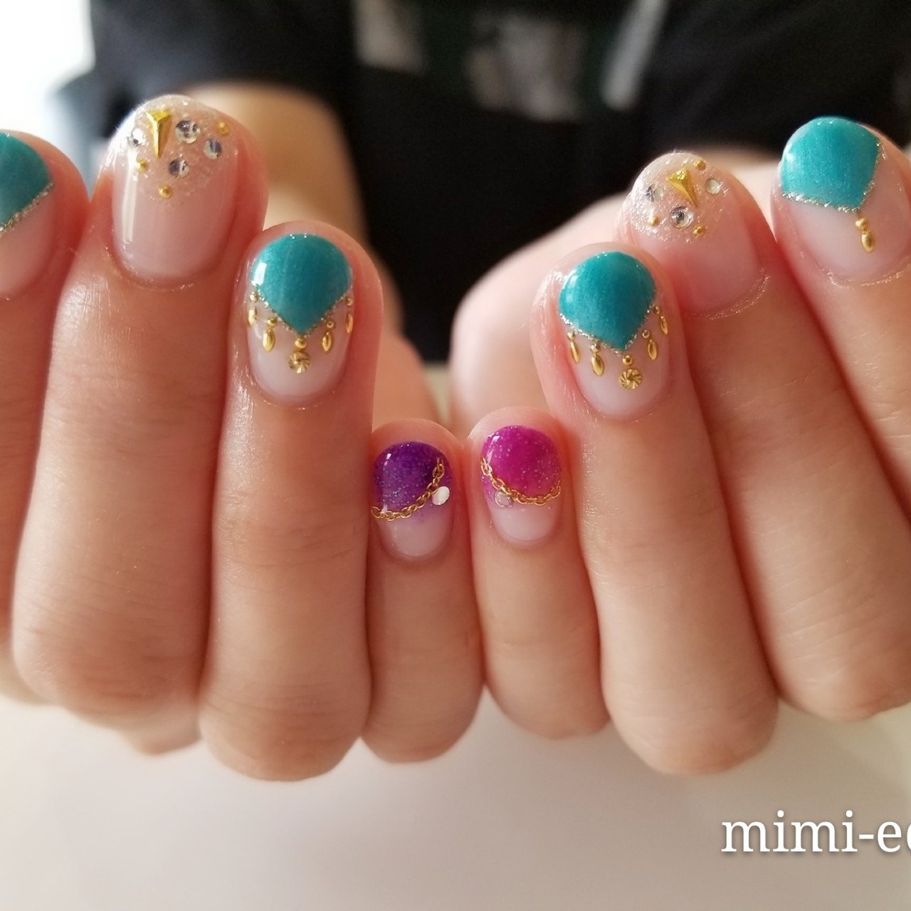 夏 オールシーズン 旅行 リゾート ハンド Nail Mimiedenのネイルデザイン No ネイルブック